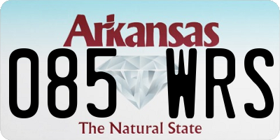 AR license plate 085WRS