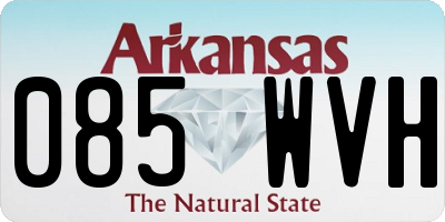 AR license plate 085WVH
