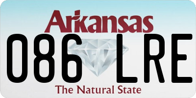 AR license plate 086LRE