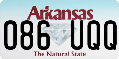 AR license plate 086UQQ