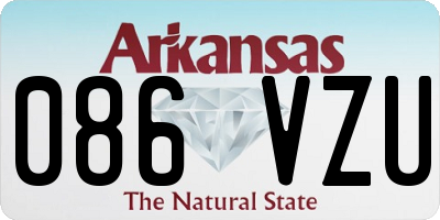 AR license plate 086VZU