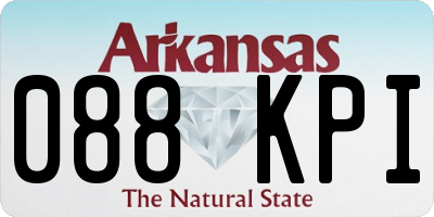 AR license plate 088KPI