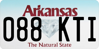 AR license plate 088KTI