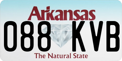 AR license plate 088KVB