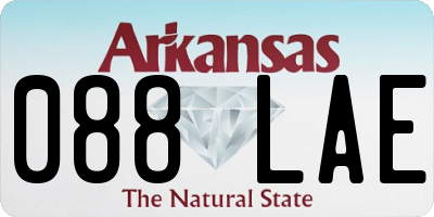 AR license plate 088LAE