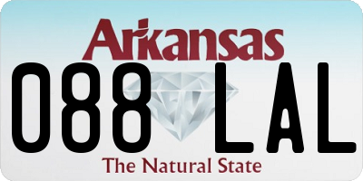 AR license plate 088LAL