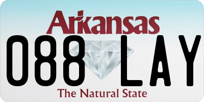 AR license plate 088LAY