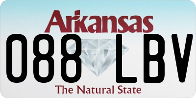 AR license plate 088LBV