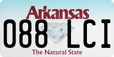 AR license plate 088LCI