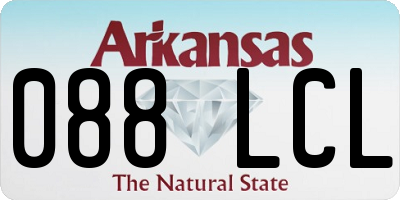 AR license plate 088LCL