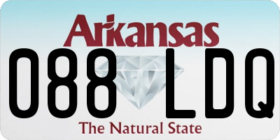 AR license plate 088LDQ