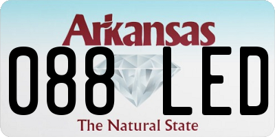 AR license plate 088LED