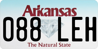 AR license plate 088LEH