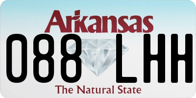 AR license plate 088LHH
