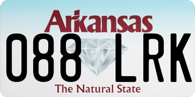 AR license plate 088LRK