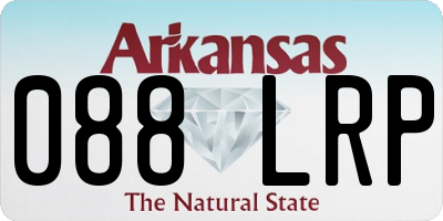 AR license plate 088LRP