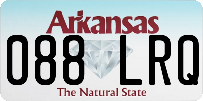 AR license plate 088LRQ