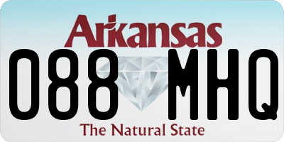 AR license plate 088MHQ