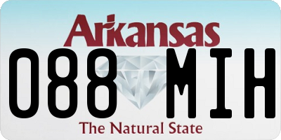 AR license plate 088MIH