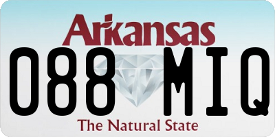 AR license plate 088MIQ