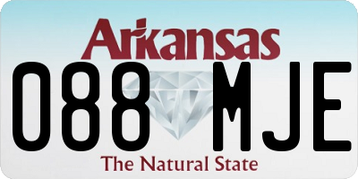 AR license plate 088MJE