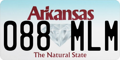 AR license plate 088MLM