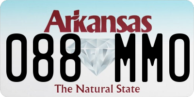AR license plate 088MMO
