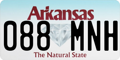 AR license plate 088MNH