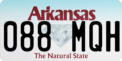 AR license plate 088MQH