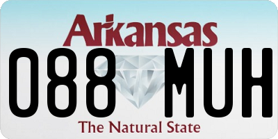 AR license plate 088MUH
