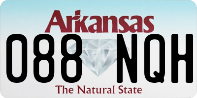 AR license plate 088NQH