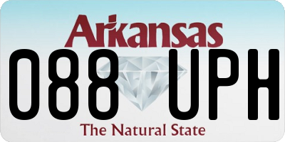 AR license plate 088UPH