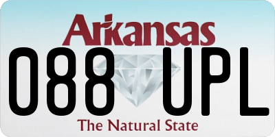 AR license plate 088UPL