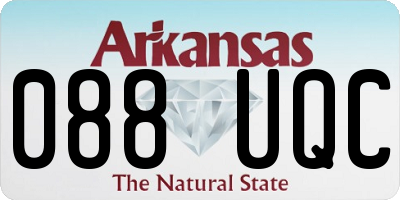AR license plate 088UQC