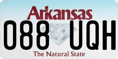 AR license plate 088UQH
