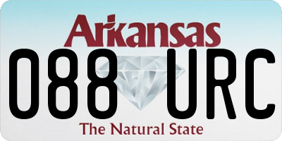 AR license plate 088URC