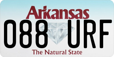 AR license plate 088URF