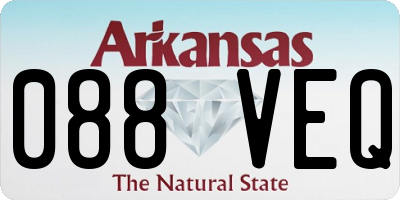 AR license plate 088VEQ