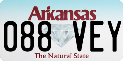 AR license plate 088VEY
