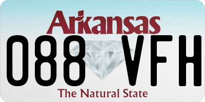 AR license plate 088VFH