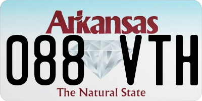 AR license plate 088VTH