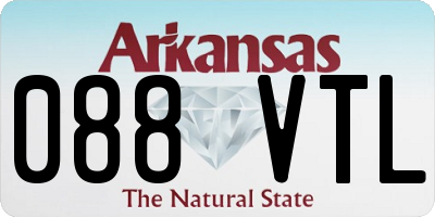 AR license plate 088VTL