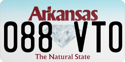 AR license plate 088VTO