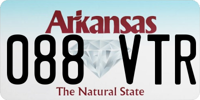 AR license plate 088VTR
