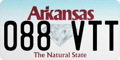 AR license plate 088VTT