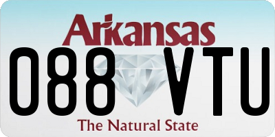 AR license plate 088VTU