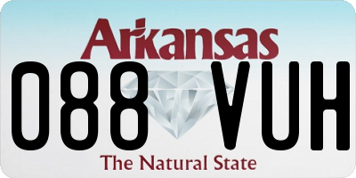AR license plate 088VUH