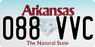 AR license plate 088VVC