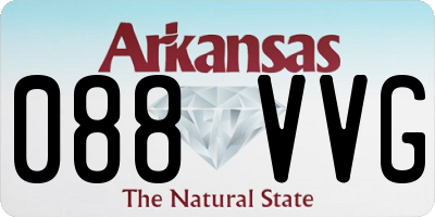 AR license plate 088VVG