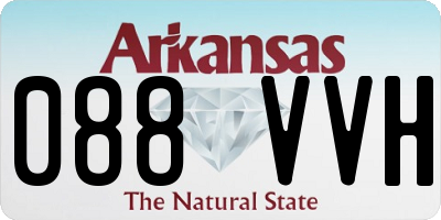 AR license plate 088VVH